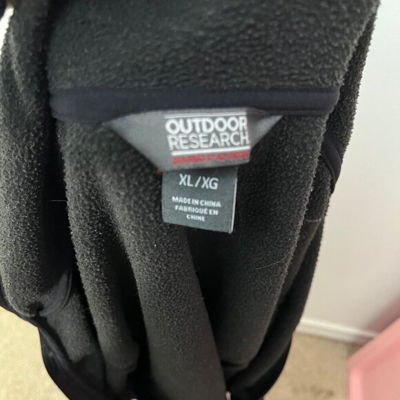 Outdoor Research Womens XL Black Full-Zip Jacket‎ With Floral Embroidery - Picture 5 of 8
